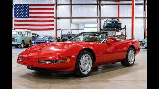 1992 Chevy Corvette For Sale - Walk Around Video (23K Miles)