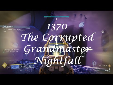 1370 The Corrupted Grandmaster Nightfall (Easy 1 Phase Strat) | Season of the Lost
