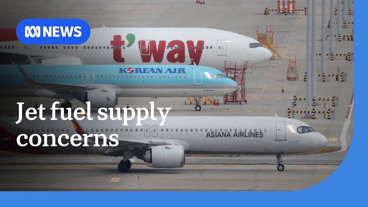 Australia's jet fuel supply chain under threat from war in the Middle East | ABC NEWS