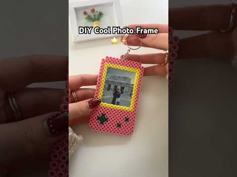 Try this CUTE photo frame hack 🤍 Cool Photo Frame Tutorial