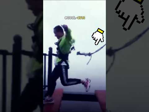 🥶 Reasons to Avoid the Gap Bridge Challenge #shorts #challenge #adrenaline #wtf #dangerous