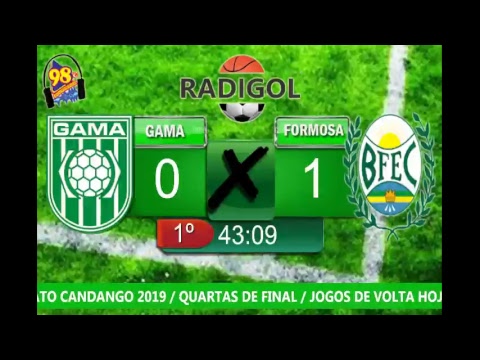 QUARTAS DE FINAL JOGO DE VOLTA GAMA X FORMOSA