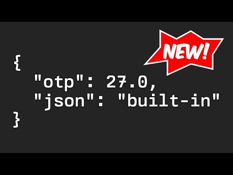 Native JSON in OTP 27! (Elixir, Erlang, Gleam)