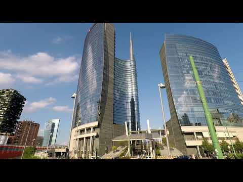 Milan Italy Walking Tour 4K