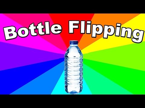 epic water bottle flips onto famous signs walmart michael