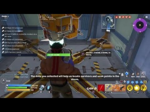 FN STW AFk retrieve the data how to build(350 mats used)160 zone SOLO(no traps no guns no kills