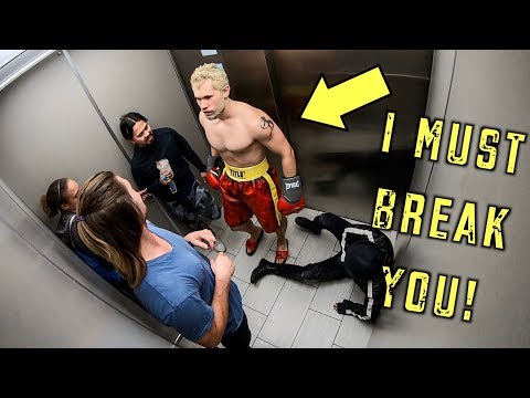 IVAN DRAGO ELEVATOR PRANK!