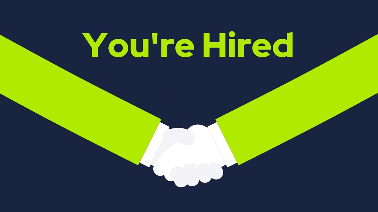You're Hired Video Template (Editable)