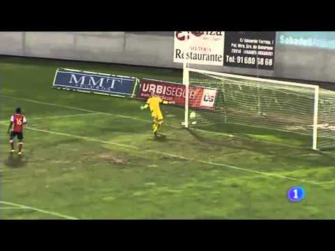 Gol de KONE (Racing) - Leganés vs Racing de Santander - Copa del Rey (2013-2014)