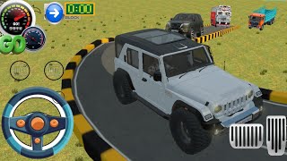 Drive 🔴damper 🚚 unloading jips round pull challenging stunt in game 
