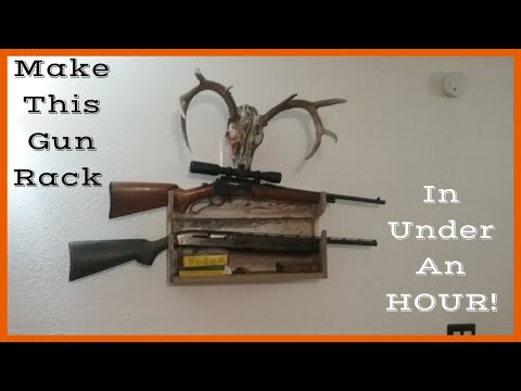 How To Make A Basic Gun Rack