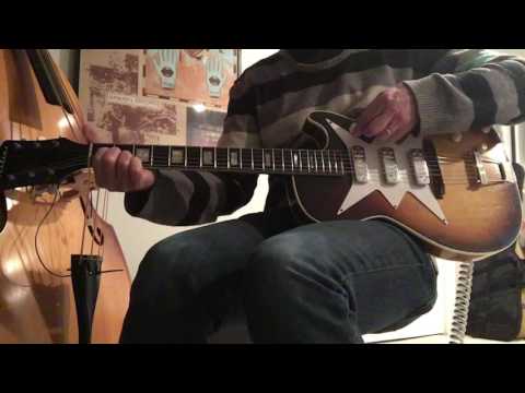 Airline 7209 Harmony Stratotone Roy Smeck 3 Dearmond Pickup 1960 Vintage Sunburst image 26