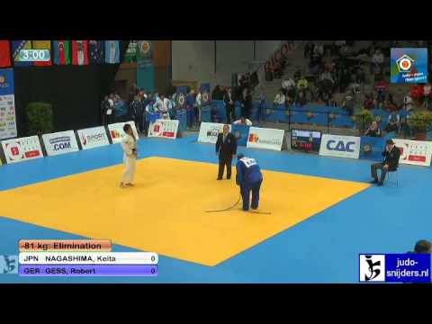 Keita Nagashima (JPN) - Robert Gess (GER) [-81kg]
