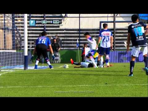 Lujo y...¿Penal?. Gimnasia LP 2 - Godoy Cruz 0. Fecha 5. Primera División. FPT.