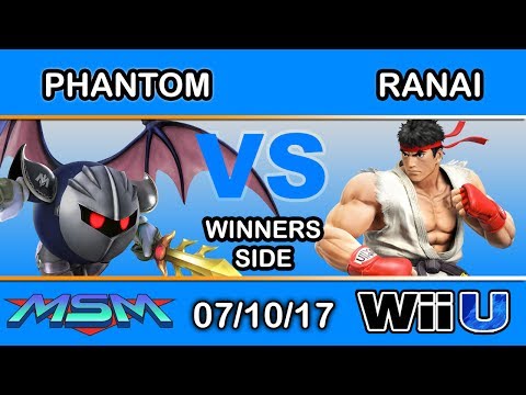 MSM 104 - Phantom (Meta Knight) Vs. Ranai (Ryu) Winners Side