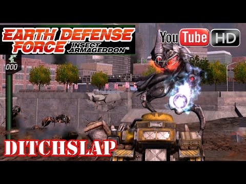 Earth Defense Force: Insect Armageddon [Xbox360] - Ditchslap | ✪ Mission 1-4 ✪ | Walkthrough〘HD〙