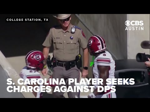 South Carolina football player seeks charges against Texas DPS trooper after confrontation
