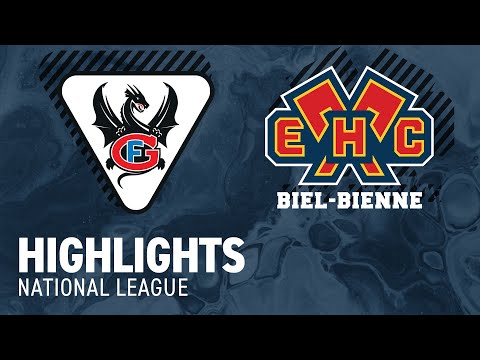 Fribourg vs Biel 4:1 - Highlights National League