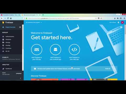 Firebase Tutorial 8 Create registration app using firebase android