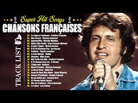 NOSTALGIE CHANSONS - Musique Francaise Année 80 90🗼❤️♪ Mike Brant, F François, Mireille Mathieu, ...