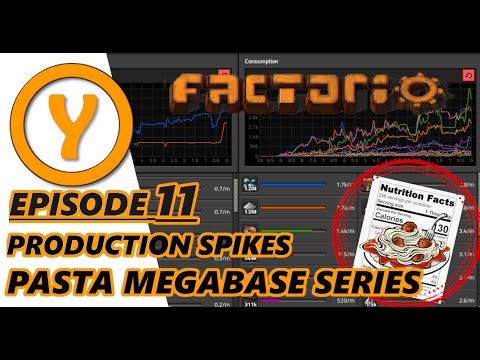 Factorio 1.0 Pasta Megabase - Episode 11 -Spikes