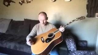 Video thumbnail for Vintage Epiphone FT-550 Acoustic Guitar Demo by Scotty Luke