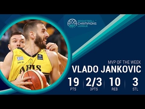 Jankovic (19 Pts / 10 Reb) named MVP of week 4!