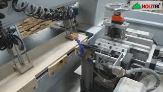 MÁY KHOAN NGANG CNC 2 ĐẦU ( 1 đầu khoan, 1 đầu đục mộng âm chạy rãnh) CNC-2500B2