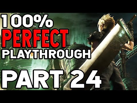 Final Fantasy VII 100% Playthrough Part 24 North Crater