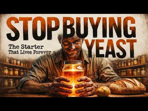 Stop Buying Yeast — The Potato Water Starter That Bakes Bread Forever