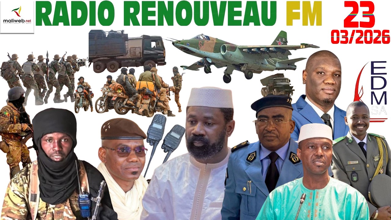 La Revue de Presse de la RADIO RENOUVEAU FM du 23 Mars 2026