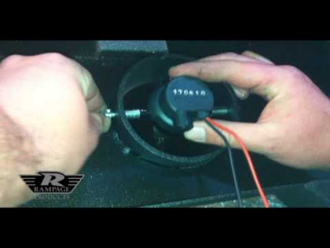 How To: Install fog lights in a Rampage Products Recovery Front or Rear Bumper