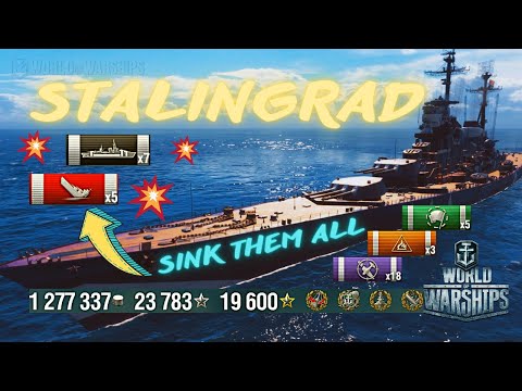 Cruiser STALINGRAD / WoWs / World of Warships #wows #worldofwarships #gaming