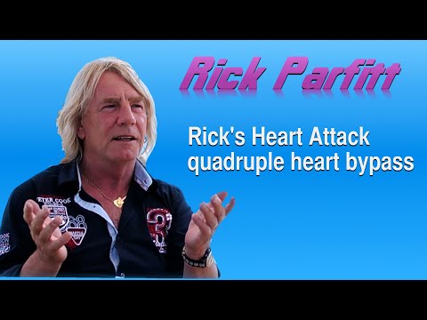 Rick Parfitt Status Quo interview -  Rick's first heart attack and his quadruple heart bypass