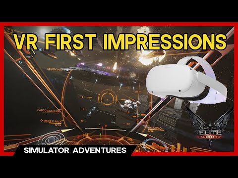 Elite Dangerous - VR First Impressions!