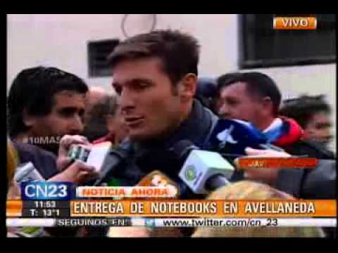 Con Pupi Zanetti en Avellaneda