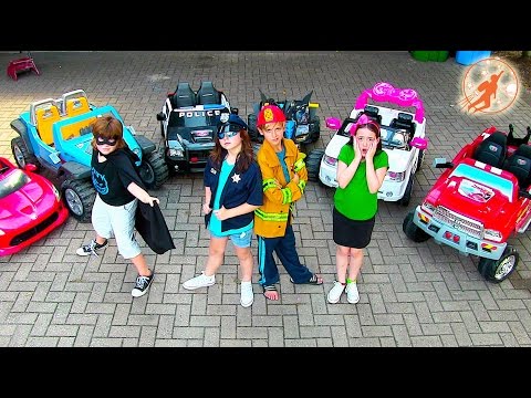 Little Heroes 37 - The Kids Car Stealer, The Fire Truck and The Kid Police