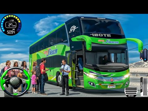 New Offroad Coach Bus Driving Simulator 2026 - Indian Bus Driver Game - Bus Game Android Gameplay