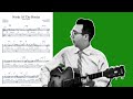 North Of The Border - Barney Kessel (Transcription)