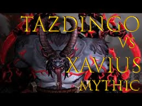 Tazdingo vs Xavius - Emerald Nightmare Mythic
