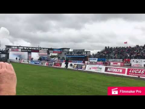 Santa Pod Jap Fest 1st October 2017 Jet car doing 1/4 mile in 5.5 seconds @ 262mph