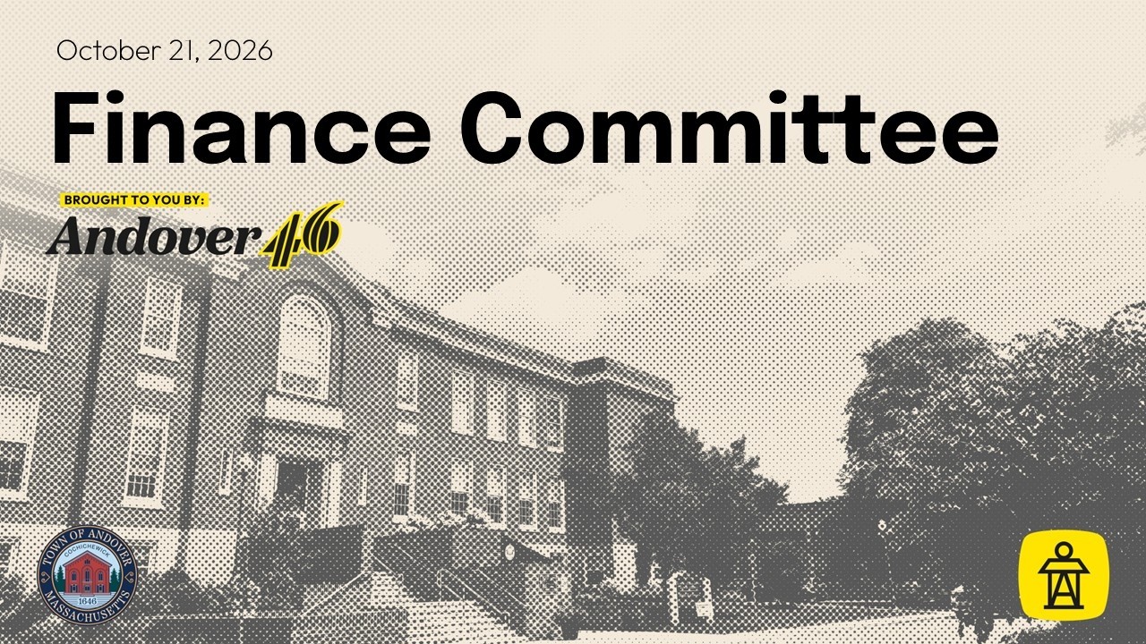 Finance Committee - 10.21.2026