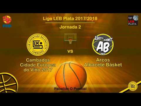 Cambados CEV 2017 76 - 78 Arcos Albacete. LEB Plata 2017. J2