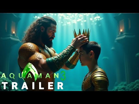 Aquaman 3: Rise of the new King - Fan made Trailer | Timothée Chalamet, Jason Momoa ( AI GENERATED)