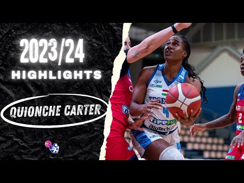 Quionche Carter Highlights 2023/24 || Hungary A Division || TFSE MTK Budapest