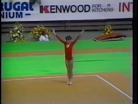 Jana Labakova 🇨🇿 FX AA 9.550 1983 European Championships