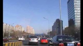 Video : China : Time-lapse Great Wall walk and Beijing taxi - video
