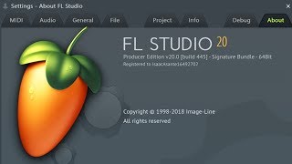 FL Studio 20: Unlocking full version with regkey