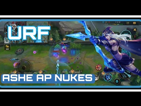 AP Ashe is too OP!!!(URF Mode) [League of Legends: Wildrift]