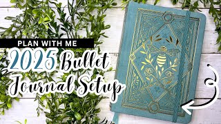 PLAN WITH ME || 2025 Bullet Journal Setup